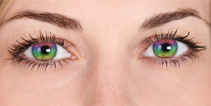 Цветные контактные линзы и здоровье